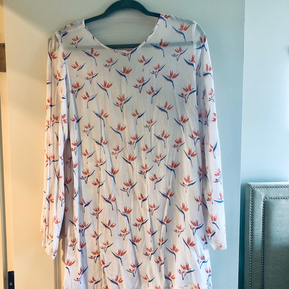 Acacia Bird of Paradise Tortola Dress Size Small